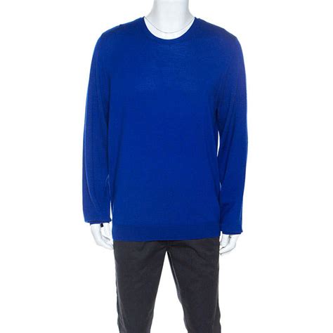 burberry cobalt sweater|burberry sweater saks.